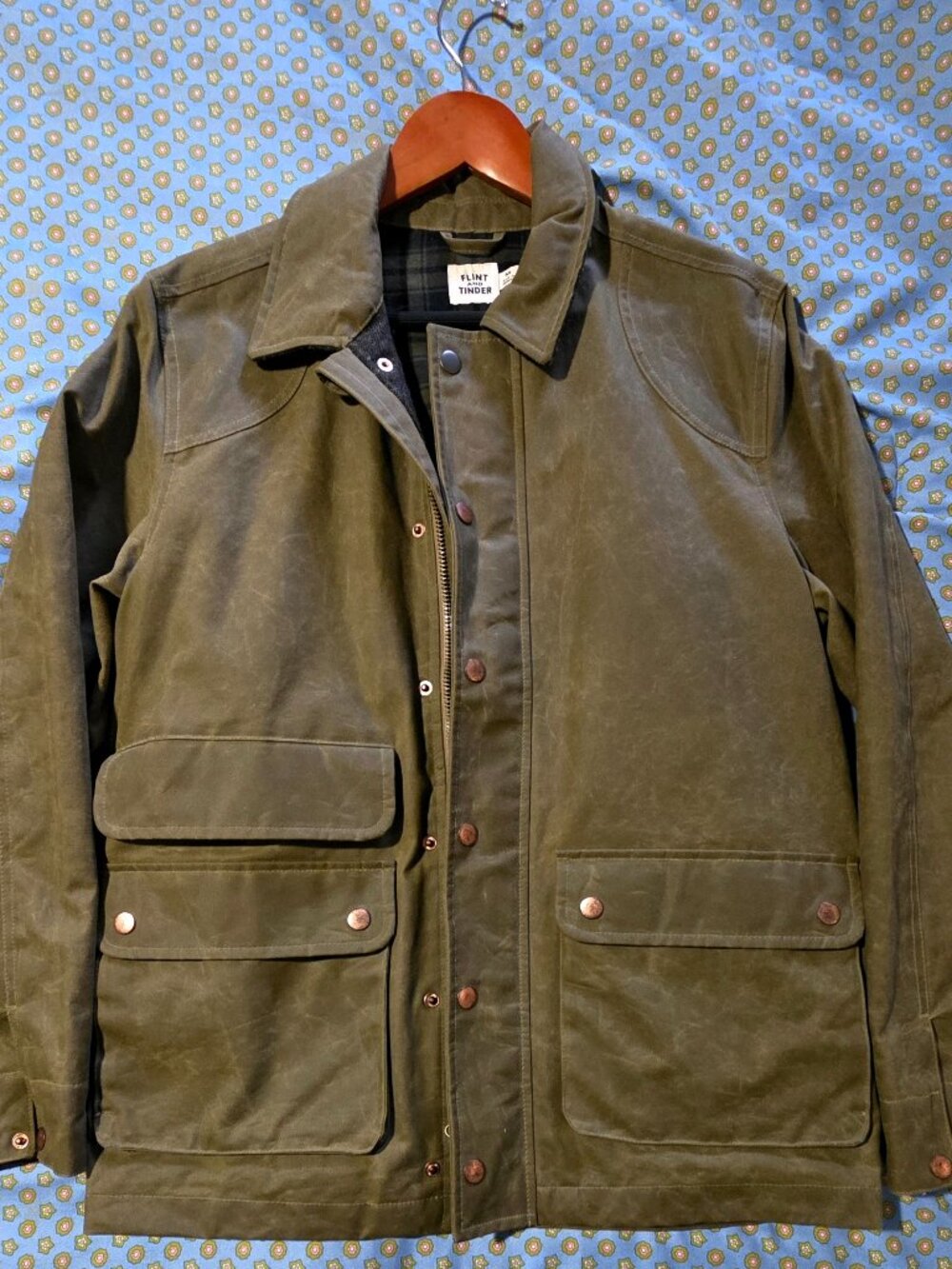 New Flint and Tinder Wax Field Jacket